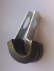 carbon steel rubber cushioned P shaped tube clamp