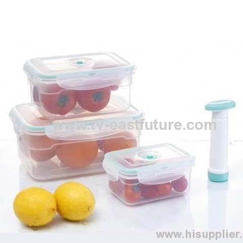 3 PCS Vacuum Food Storage Container