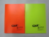 A4 cool colour PP cover notebook college ruled