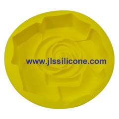 big rose bakeware silicone baking molds pizza baking mould