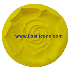 big rose bakeware silicone baking molds pizza baking mould