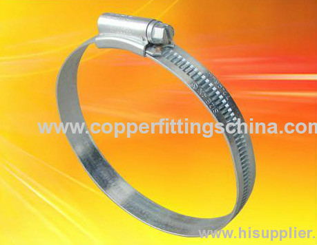 Standard Stainless Steel British Type Hose Clamp