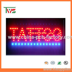 flashing led pcb board