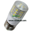 Mini Corn light E27-C124C Plastic no cover 3.8W 360 degree Epistar 40000 hours E27 G9 B22 E14 holder