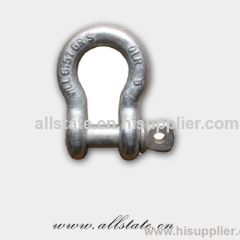 Round Pin Anchor Shackle For Pipe Connect