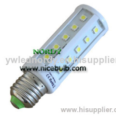 Led Corn light 1135-35SMD5050 Plastic 6.5W 360 degree Epistar 500Lx 13W CFL 40000 hours E27 B22 E14 base