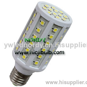 Led Corn light 1205-60SMD5050 Plastic 9.0W 0 degree Epistar 900Lm 25W CFL 40000hours E27 B22 E14 base