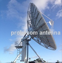Probecom 7.3m C band receive only antenna