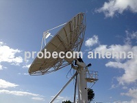 Probecom C band 7.3m receive only antenna