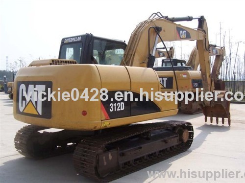 used excavator caterpillar 312d
