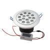 LED Ceiling light C1501-15W external Driver 350mA 15W(15X1W) 6063T5 Aluminum 15 degree-90 degree