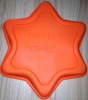 Big star bakeware silicone baking pan molds for cake or pizza