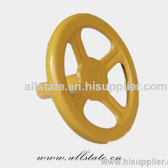 Long strip hand wheel