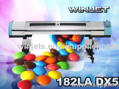 Galaxy 182la large format printer eco printer digital printer solvent inkjet printer with DX5 head using outdoor ink