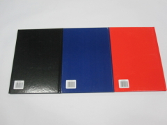 A4 3 subject hardcover hardbound notebok college ruled 160 pages
