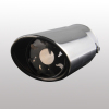 Universal stainless steel carbon black car tail pipe