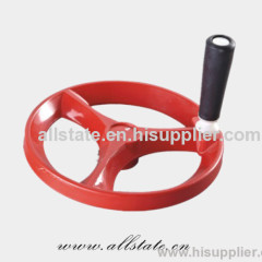 Solid long strip hand wheel for cars