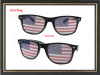 USA flag sunglasses Sticker sunglasses with custom logo stickers pinhole lens sunglasses