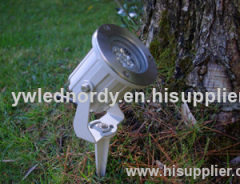 Led Landscape spotlight AL-3F(01 02 03) high power Power: 3*1W/3*3w Warranty: 2 years solar Garden light