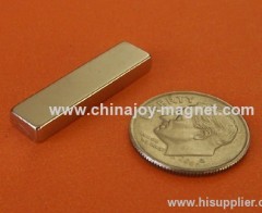 1 in x 1/4 in x 1/8 in Neodymium Rare Earth Magnets N42 Bar