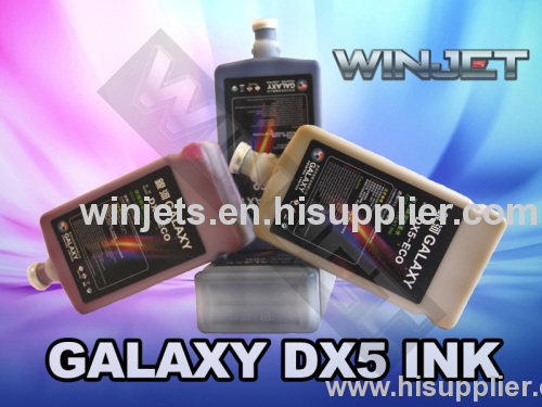 Galaxy DX5 eco ink solvent ink inkjet ink tintas for UD phaeton 181la 211la 2512la inkjet solvent printer