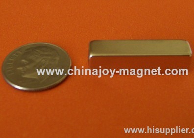 Neodymium Magnets Block N42 1 in x 1/4 in x 1/4 in