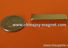 N48 Neodymium Block Magnets 1 in x 1/4 in x 1/4 in