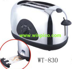 Bread toaster 2-Slice with fixed roasting logo optional