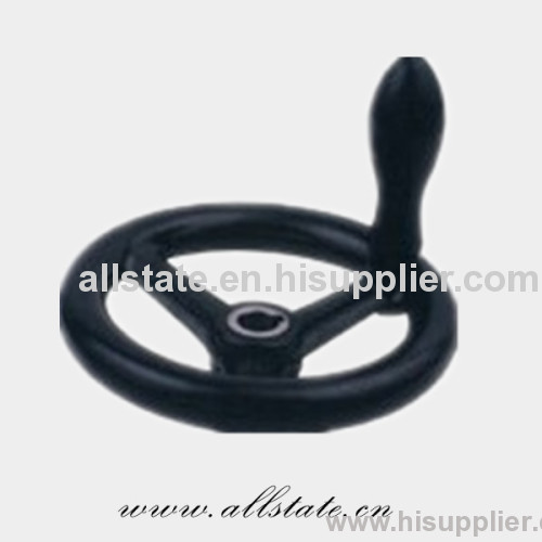 Long strip cast iron hand wheel