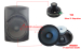 8" Plastic Stage PA Passive / Active DJ Speaker Box PN08 / 08A