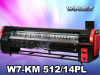 W7 Konica 512 42pl 14pl head large format printer solvent printer digital printers for outdoor advertising 1440dpi