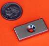 Countersunk Hole N45 Bar Magnet 1 in x 1/2 in x 1/8 in