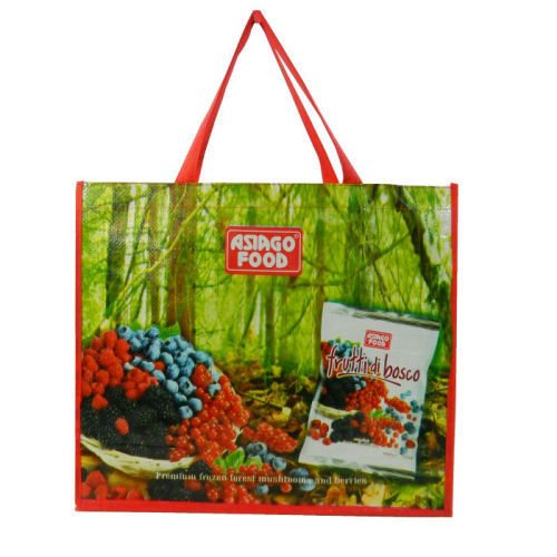 lamination pp woven shopping bags