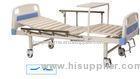 Manual Movable Medical Hospital Bed With PE / ABS Headboard