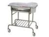 Mobile Stainless Steel Medical Hospital Bed For Infant / Baby