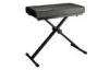 550mm - 620mm Black Keyboard Bench metal , heavy duty black music stand