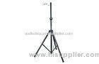 Metal Portable Music Stands , Black Speaker Cabinet Stand 1m -1.6m