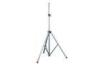 Silver Portable Music Stands , Aluminum Speaker Cabinet Stand 1.1m - 1.87m