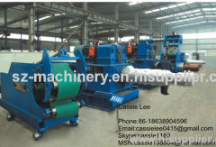 aluminum sheet coiling machine