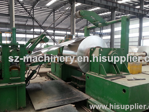 aluminum coil decoiling machine