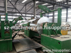 aluminum coil decoiling machine for cut to length line