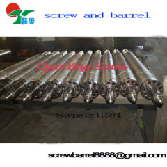 screws and barrels for injection molding