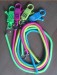 Bungee Cord Lanyard/Claw Lobster Lanyard/Elastic Cord With Square Clip Lanyard