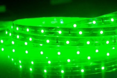 60led/m 4.8W Green 3528 smd LED Strip lights