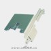 Yellow zinc airport sheet metal part