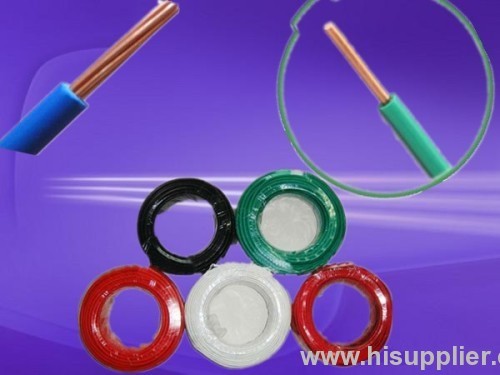 Copper conductor PVC insulated flexible electrical wire