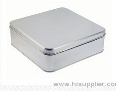 Multi color tin box