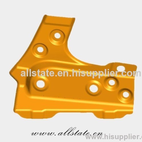 Plated sheet metal part