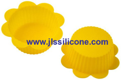 mini flower silicone bakeware moulds and cake pan