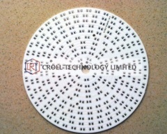 Aluminum Based Printed Circuit Board-PCB Single side LED Super White Ink Routing Profile